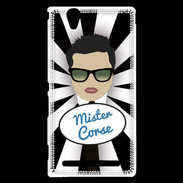 Coque Sony Xperia T2 Ultra Mister Corse Brun