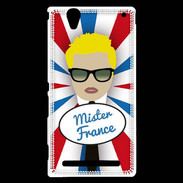 Coque Sony Xperia T2 Ultra Mister France Blond