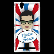 Coque Sony Xperia T2 Ultra Mister France Brun