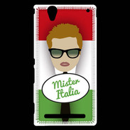 Coque Sony Xperia T2 Ultra Mister Italie Roux
