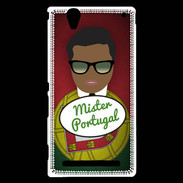Coque Sony Xperia T2 Ultra Mister Portugal Black