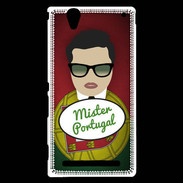 Coque Sony Xperia T2 Ultra Mister Portugal Brun