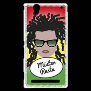 Coque Sony Xperia T2 Ultra Mister Rasta Blanc