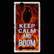 Coque Sony Xperia T2 Ultra Keep Calm and Grenade