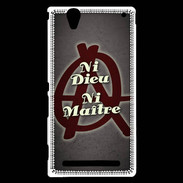 Coque Sony Xperia T2 Ultra Ni Dieu Ni Maître ZG