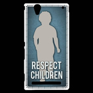 Coque Sony Xperia T2 Ultra Respect Children ZG