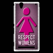 Coque Sony Xperia T2 Ultra Respect Women ZG