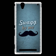 Coque Sony Xperia T2 Ultra Swag by Me Bleu ZG