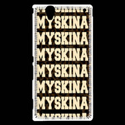 Coque Sony Xperia T2 Ultra Myskina Léopard