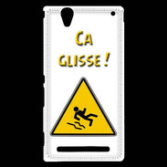 Coque Sony Xperia T2 Ultra Chaussée glissante PR