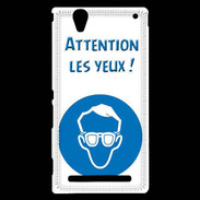 Coque Sony Xperia T2 Ultra Attention les yeux PR