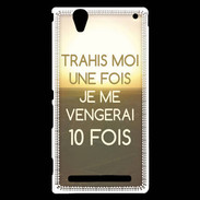 Coque Sony Xperia T2 Ultra Trahis moi ZG