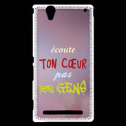 Coque Sony Xperia T2 Ultra Coeur gens ZG