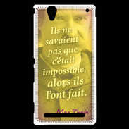 Coque Sony Xperia T2 Ultra Ils ne savaient pas ZG