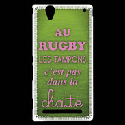 Coque Sony Xperia T2 Ultra Rugby Tampons ZG