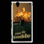 Coque Sony Xperia T2 Ultra Poker flamme