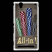 Coque Sony Xperia T2 Ultra Poker all in