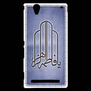 Coque Sony Xperia T2 Ultra Islam F Bleu