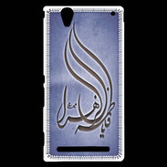 Coque Sony Xperia T2 Ultra Islam K Bleu