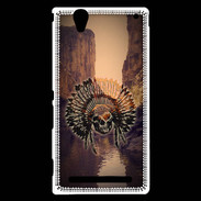 Coque Sony Xperia T2 Ultra indien crane