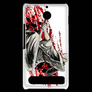 Coque Sony Xperia E1 Guerrier japonais