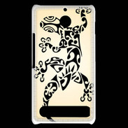 Coque Sony Xperia E1 Salamandre tribal