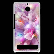Coque Sony Xperia E1 Design Orchidée violette