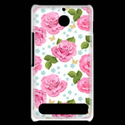 Coque Sony Xperia E1 Vintage Rose 3