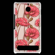 Coque Sony Xperia E1 Fleurs vintage 2