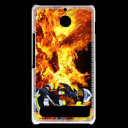 Coque Sony Xperia E1 Pompier soldat du feu