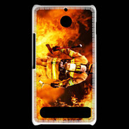 Coque Sony Xperia E1 Pompiers Soldat du feu 2