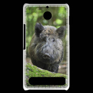 Coque Sony Xperia E1 Sanglier dans les bois