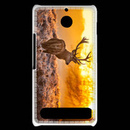 Coque Sony Xperia E1 Cerf au levé du soleil