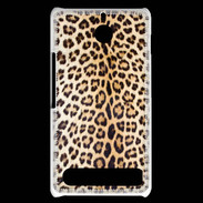 Coque Sony Xperia E1 Fonde de panthère 
