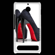 Coque Sony Xperia E1 Escarpins semelles rouges 4