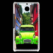 Coque Sony Xperia E1 2cv verte de collection