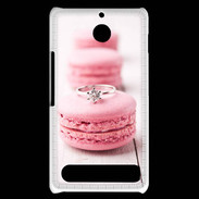 Coque Sony Xperia E1 Amour de macaron