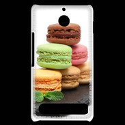Coque Sony Xperia E1 Macarons sur ardoise