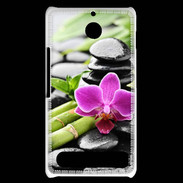 Coque Sony Xperia E1 Orchidée Zen 11