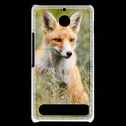 Coque Sony Xperia E1 Portrait d'un renard