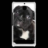 Coque Sony Xperia E1 Bulldog français 2