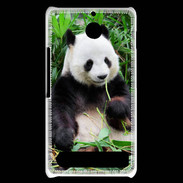 Coque Sony Xperia E1 Panda gourmand