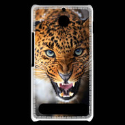 Coque Sony Xperia E1 Portrait d'un léopard