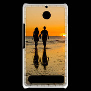 Coque Sony Xperia E1 Balade romantique sur la plage 5