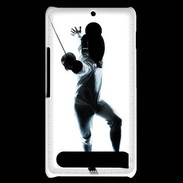 Coque Sony Xperia E1 J'aime l'escrime