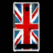 Coque Sony Xperia E1 Tag Drapeau Anglais