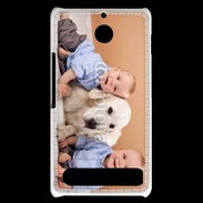 Coque Sony Xperia E1 Jumeau avec chien
