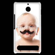Coque Sony Xperia E1 Bébé avec moustache