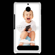 Coque Sony Xperia E1 Bébé accro au mobile