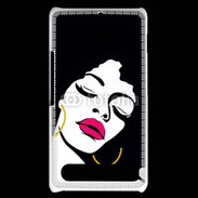 Coque Sony Xperia E1 Femme Afrique 3